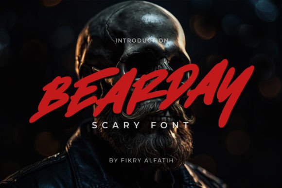 Bearday: Elevating Horror and Mystical Design with Atmospheric Typography