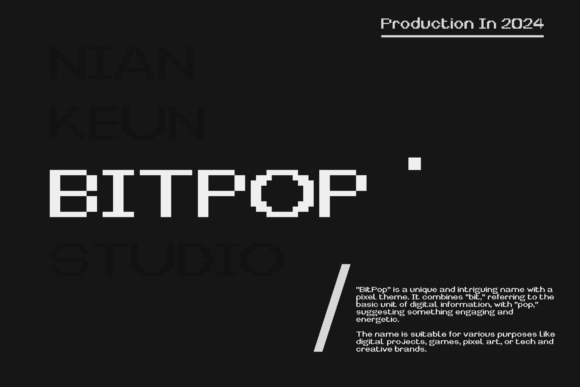 Bitpop: Bridging Pixel Art Nostalgia with Modern Digital Design