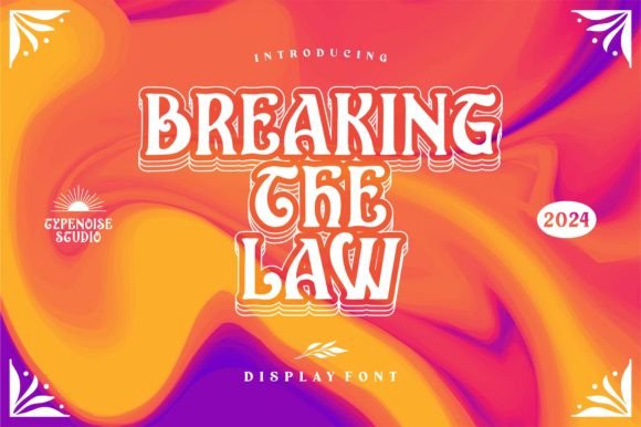 Breaking the Law: A Vintage Typeface Guide