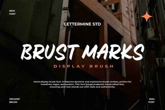 Brust Marks: Unleash Creative Brush Typography