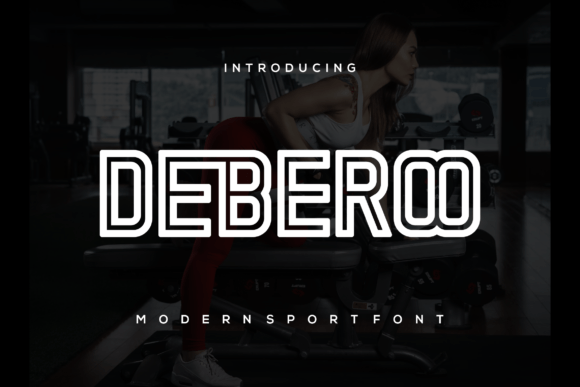 Deberoo: Redefining Modern Typography for Futuristic Visual Communication