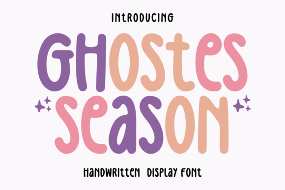 Ghostes Season: Elevating Creative Projects with Whimsical Halloween Typography