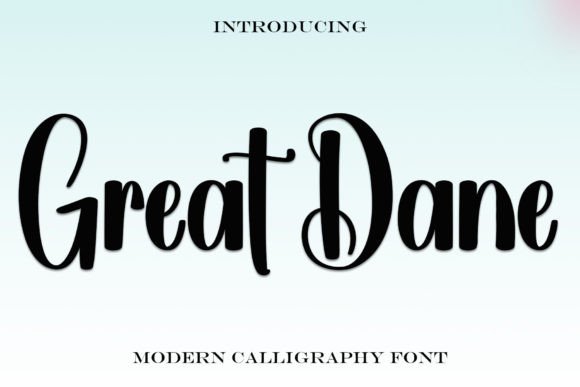 Great Dane: A Festive Typeface for Holiday Design Projects