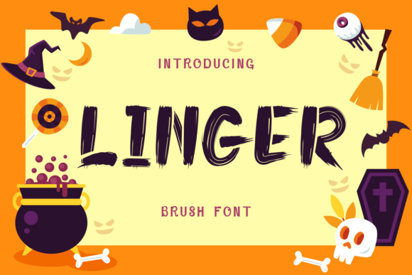 Linger: Integrating a Spooky Brush Font into Your Creative Workflow