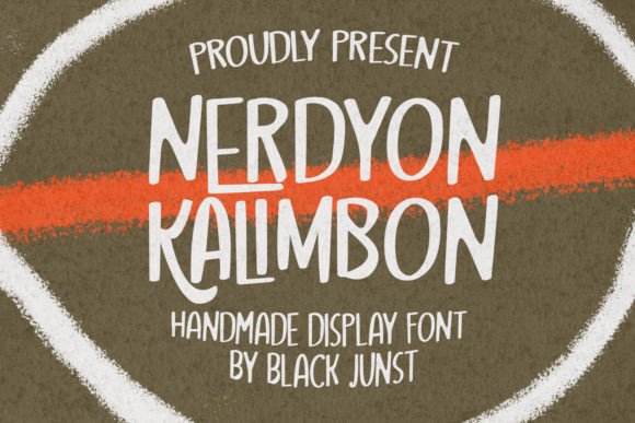 Nerdyon Kalimbon: A Whimsical Hand-Drawn Font