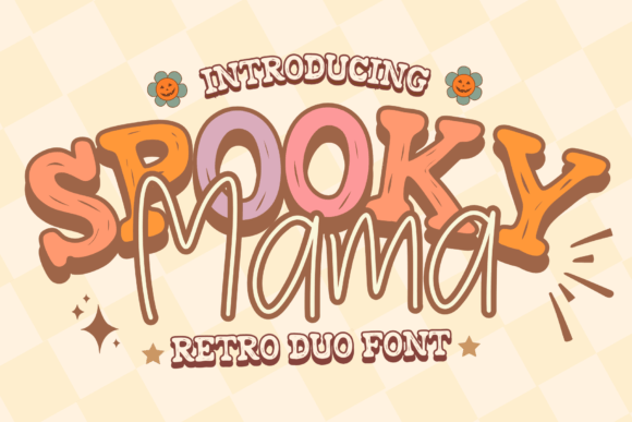 Spooky Mama: Retro Typography
