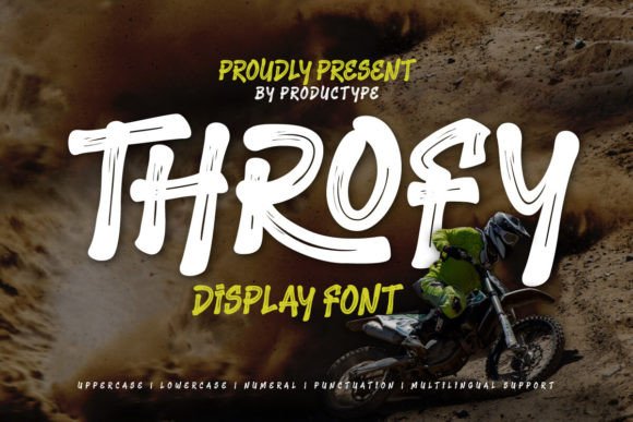 Throfy: The Outdoor Display Font That Demands Attention